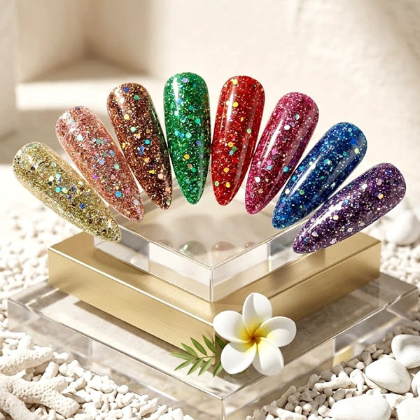 Super Glitter Gel Nail Polish – GEL.IT.UP