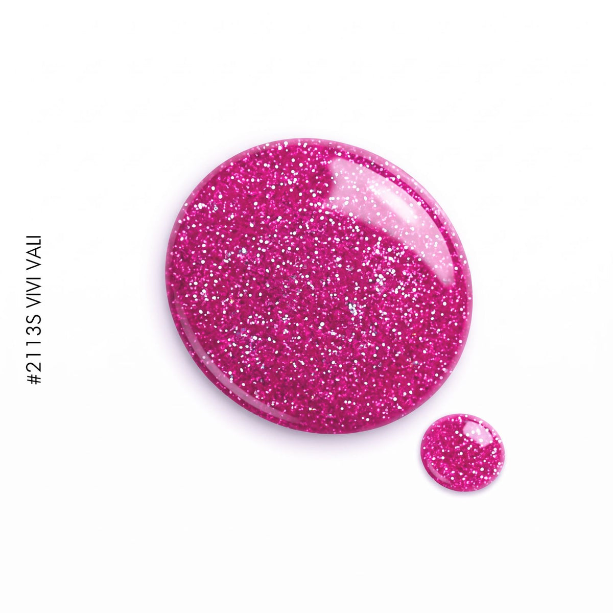 2113S Vivi Vail – pink super flash glitter gel polish by GEL.IT.UP