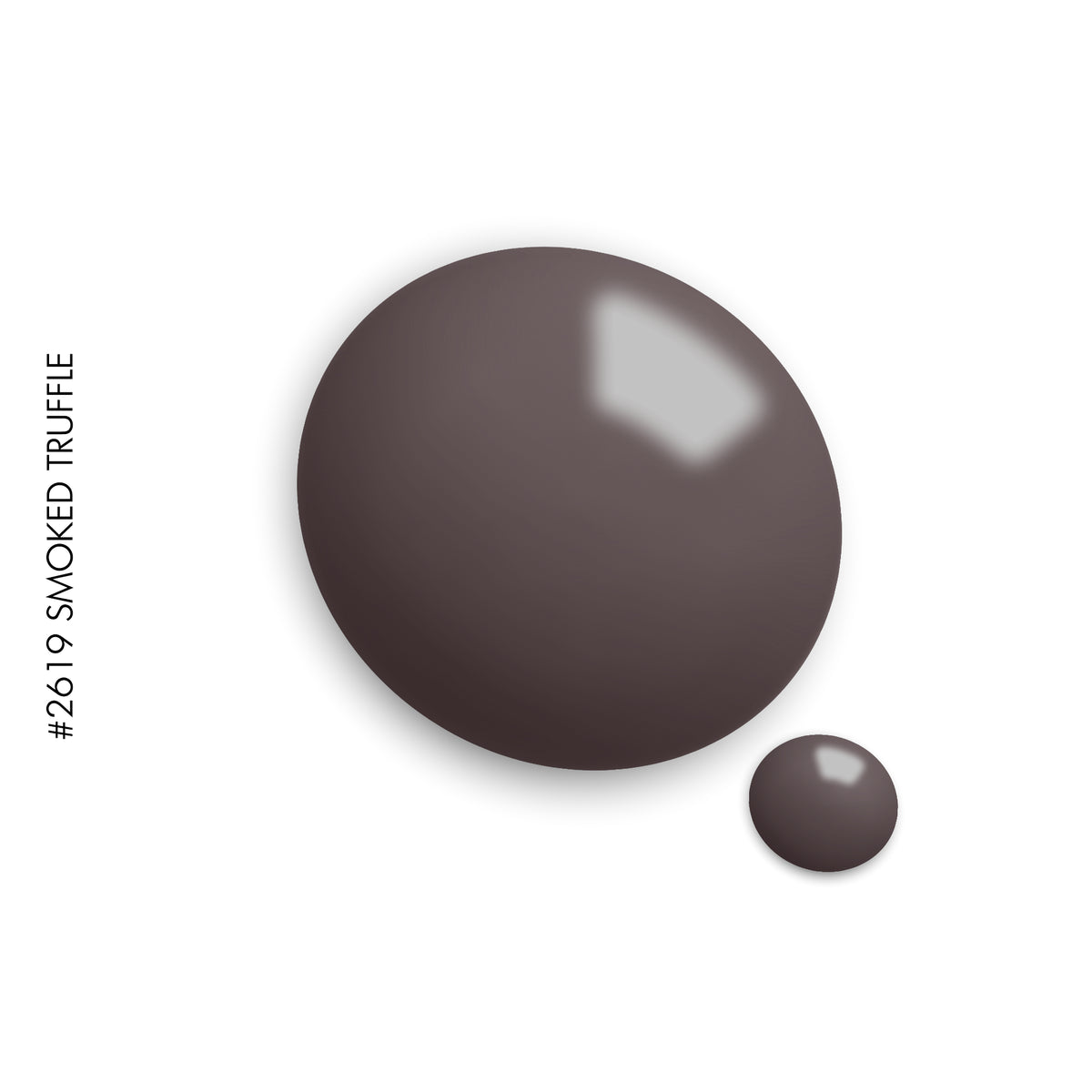 2619 Smoked Truffle – brown gel polish by GEL.IT.UP