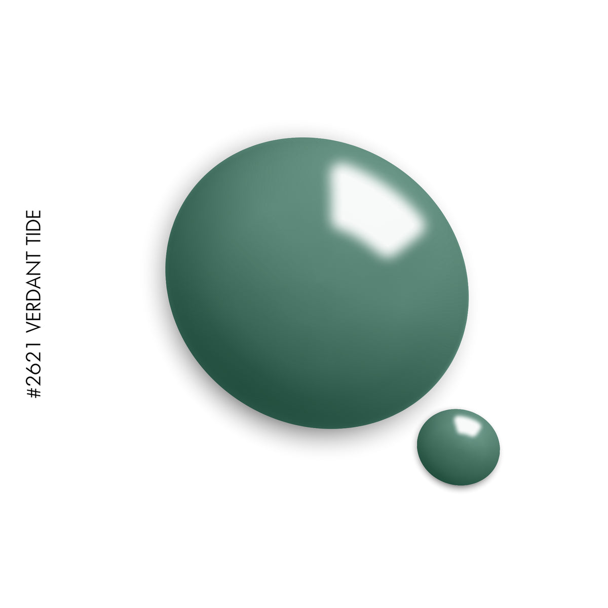 2621 Verdant Tide – green gel polish by GEL.IT.UP