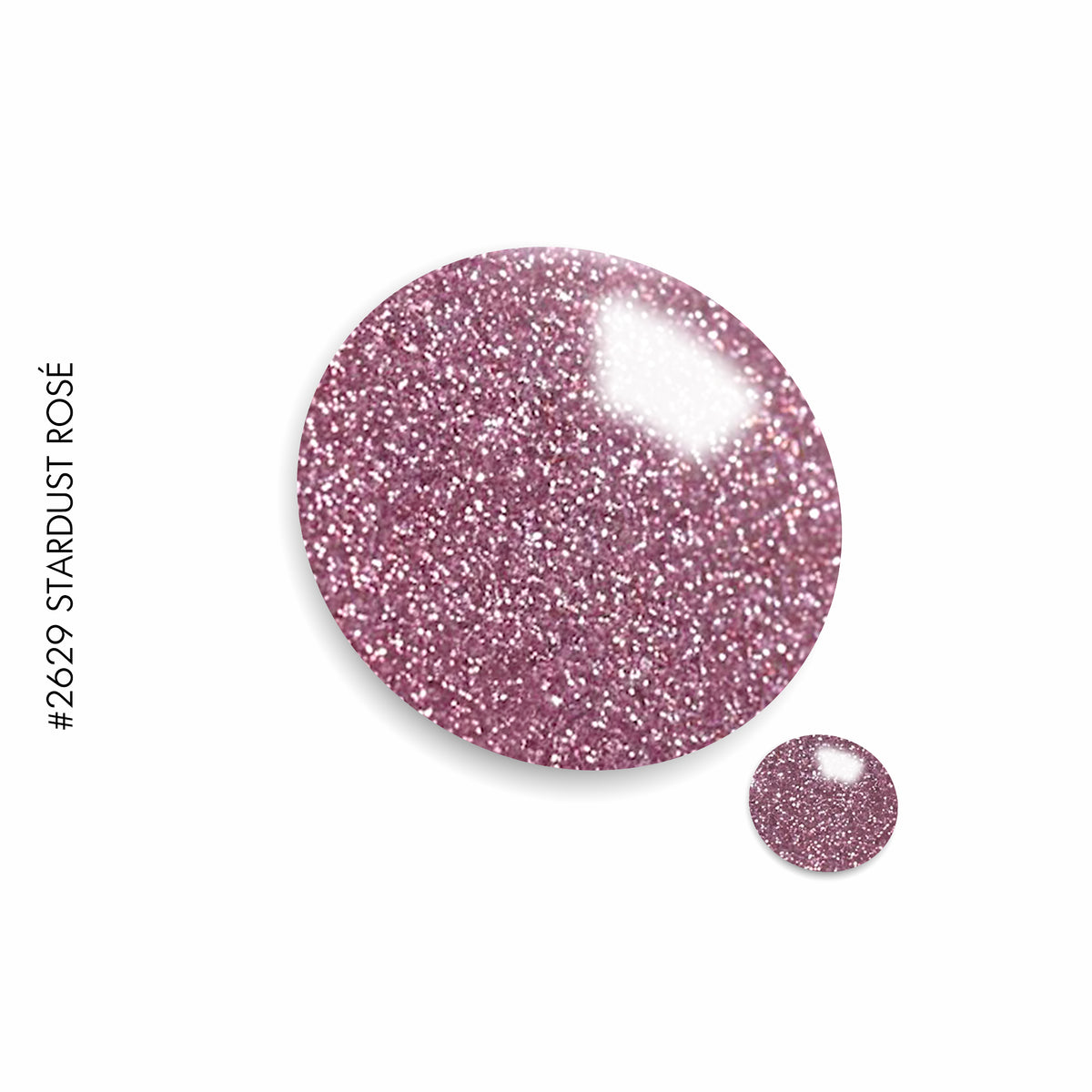 2629 Stardust Rosé – pink gel polish by GEL.IT.UP