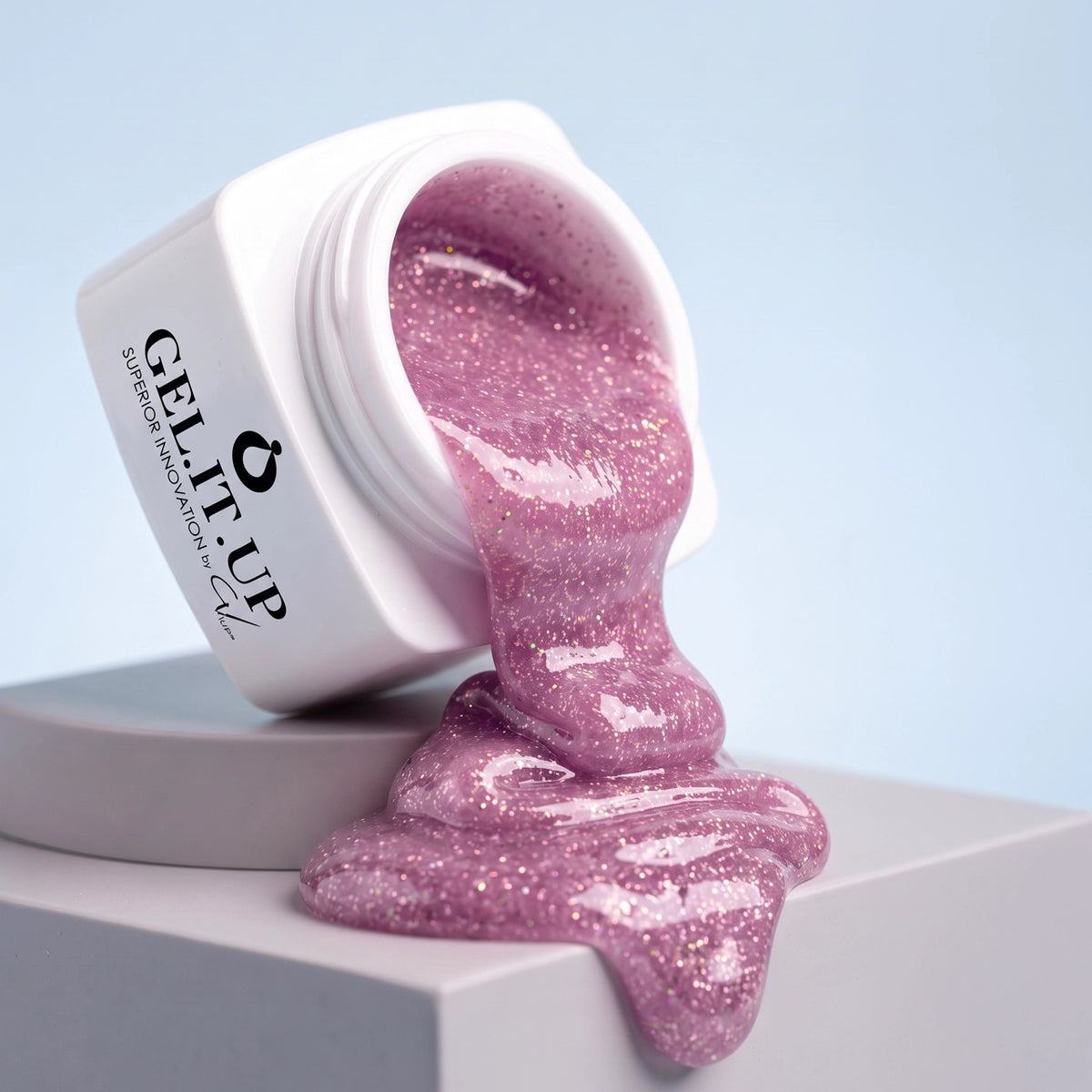 Glitter Builder Gel Cosmic Glitter 20g by GEL.IT.UP