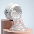 3-in-1 Shimmery Builder Gel 40g Clear Iridescent by GEL.IT.UP