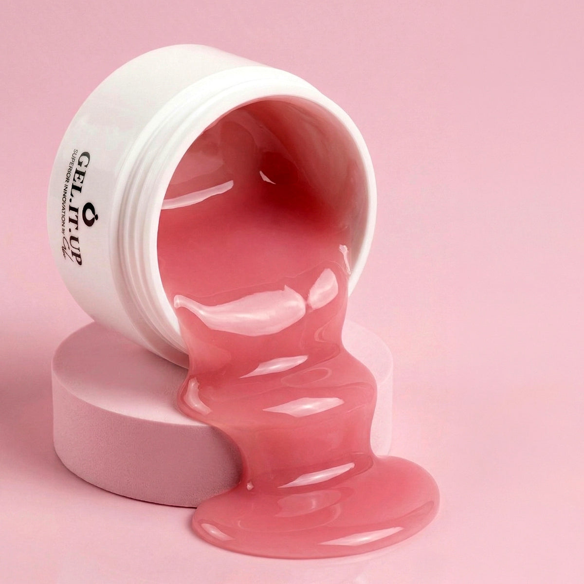 3-in-1 Builder Gel Pink 40g by GEL.IT.UP