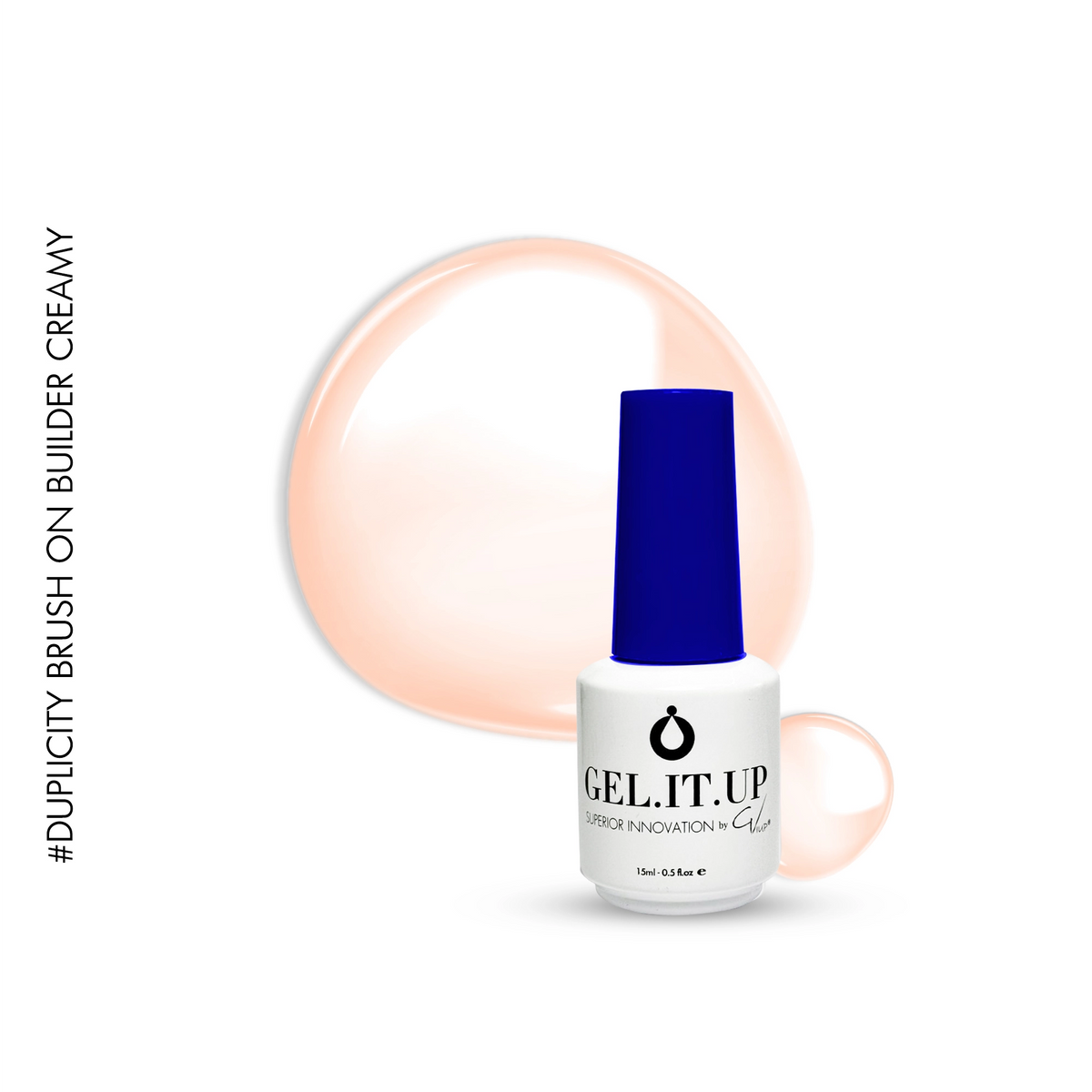 Brush on Builder Gel Creamy 15ml by GEL.IT.UP
