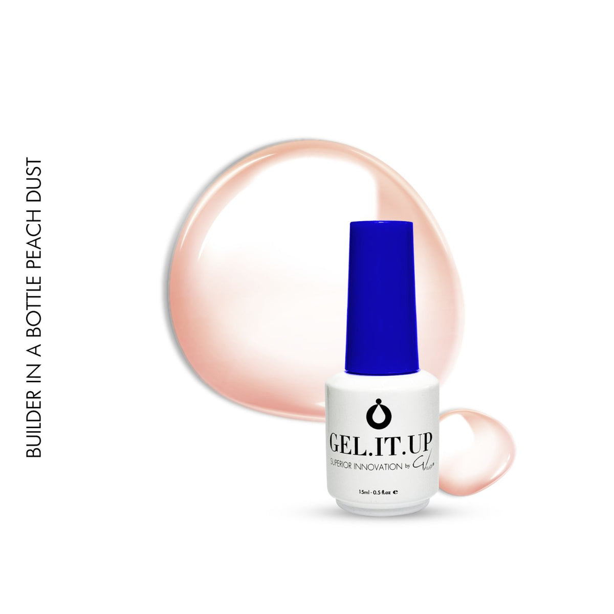 Brush on Builder Gel Peach Dust 15ml – peach BIAB by GEL.IT.UP