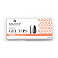 FLEXI Soak Off Nail Tips Short Almond – consumables by GEL.IT.UP