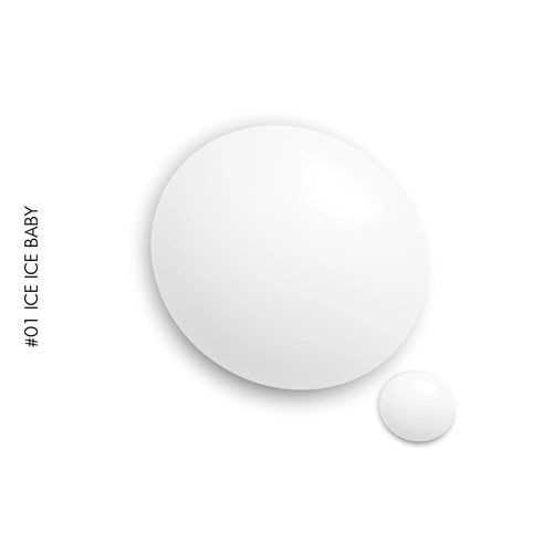 01 Ice Ice Baby – white French manicure gel polish by GEL.IT.UP