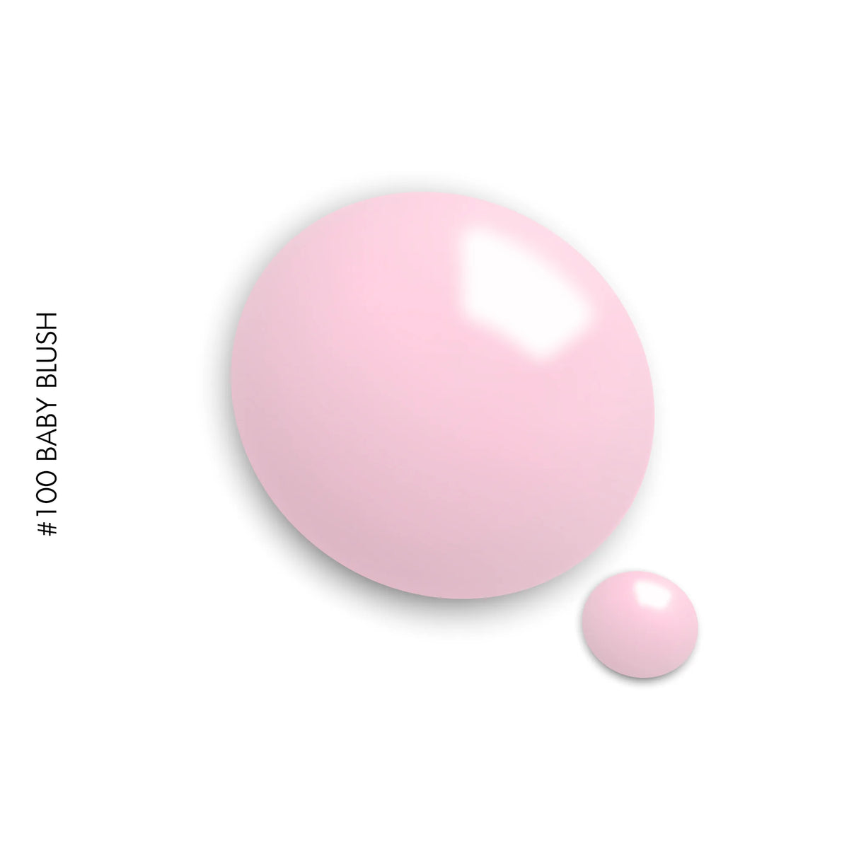 100 Baby Blush – pink solid gel polish by GEL.IT.UP
