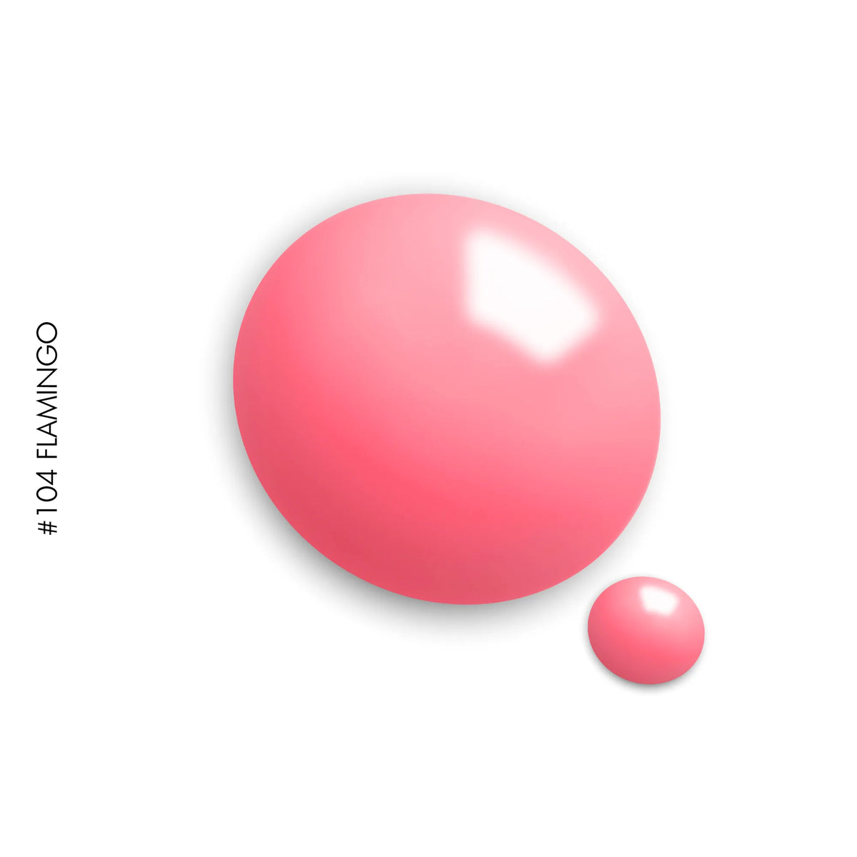 104 Flamingo – pink solid gel polish by GEL.IT.UP