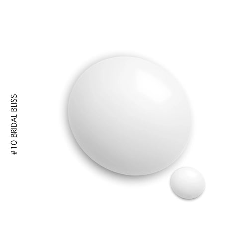 10 Bridal Bliss – white French manicure gel polish by GEL.IT.UP