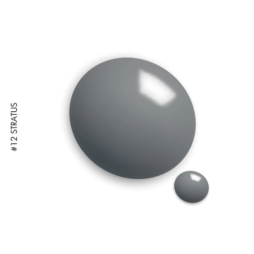 12 Stratus – grey solid gel polish by GEL.IT.UP
