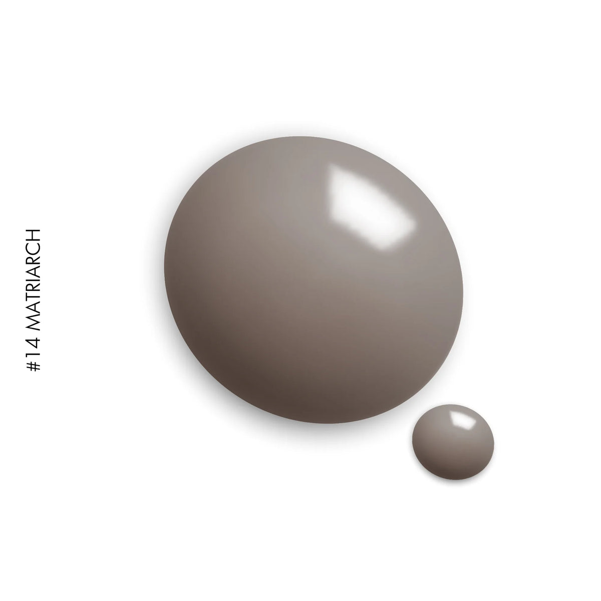 14 Matriarch – grey solid gel polish by GEL.IT.UP