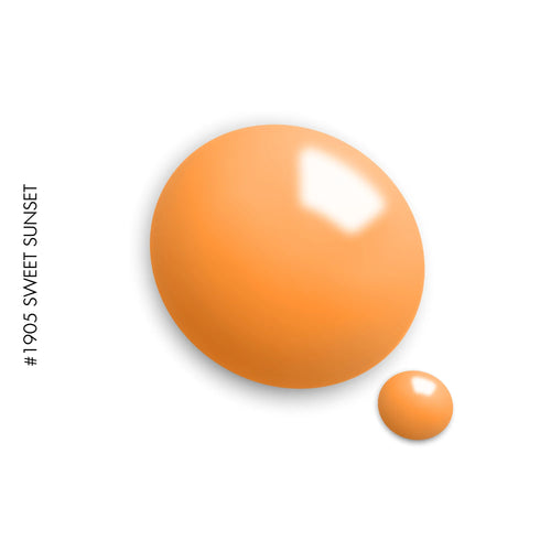 1905 Sweet Sunset – coral orange solid gel polish by GEL.IT.UP