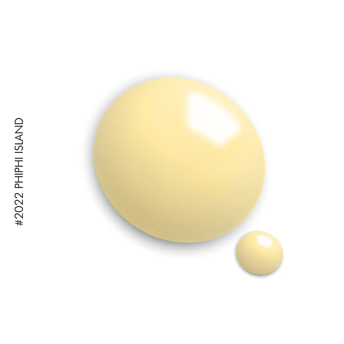 2022 PhiPhi Island – yellow solid gel polish by GEL.IT.UP