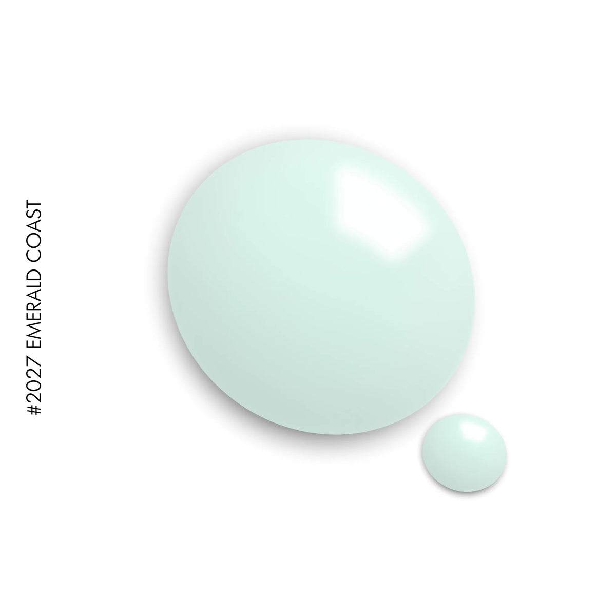2027 Emerald Coast – green solid gel polish by GEL.IT.UP