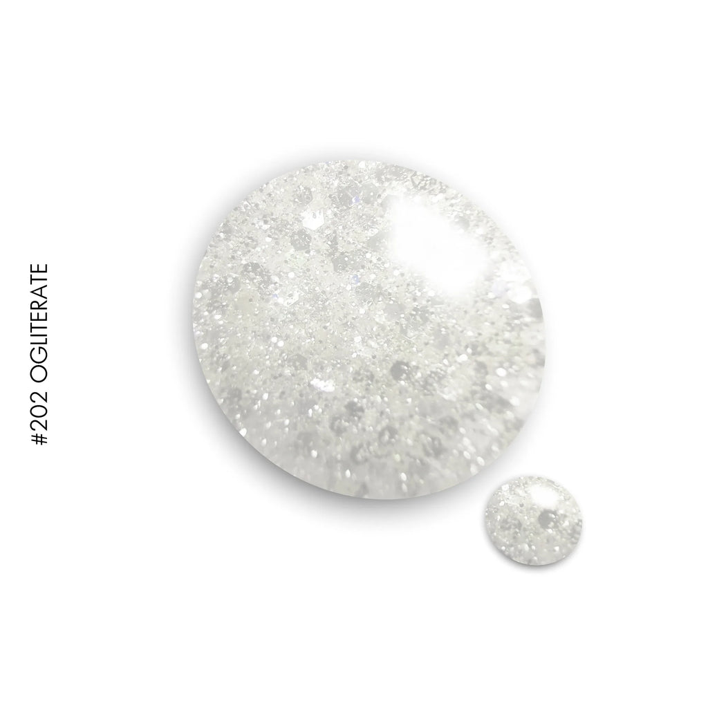 202 Ogliterate – iridescent glitter gel polish by GEL.IT.UP