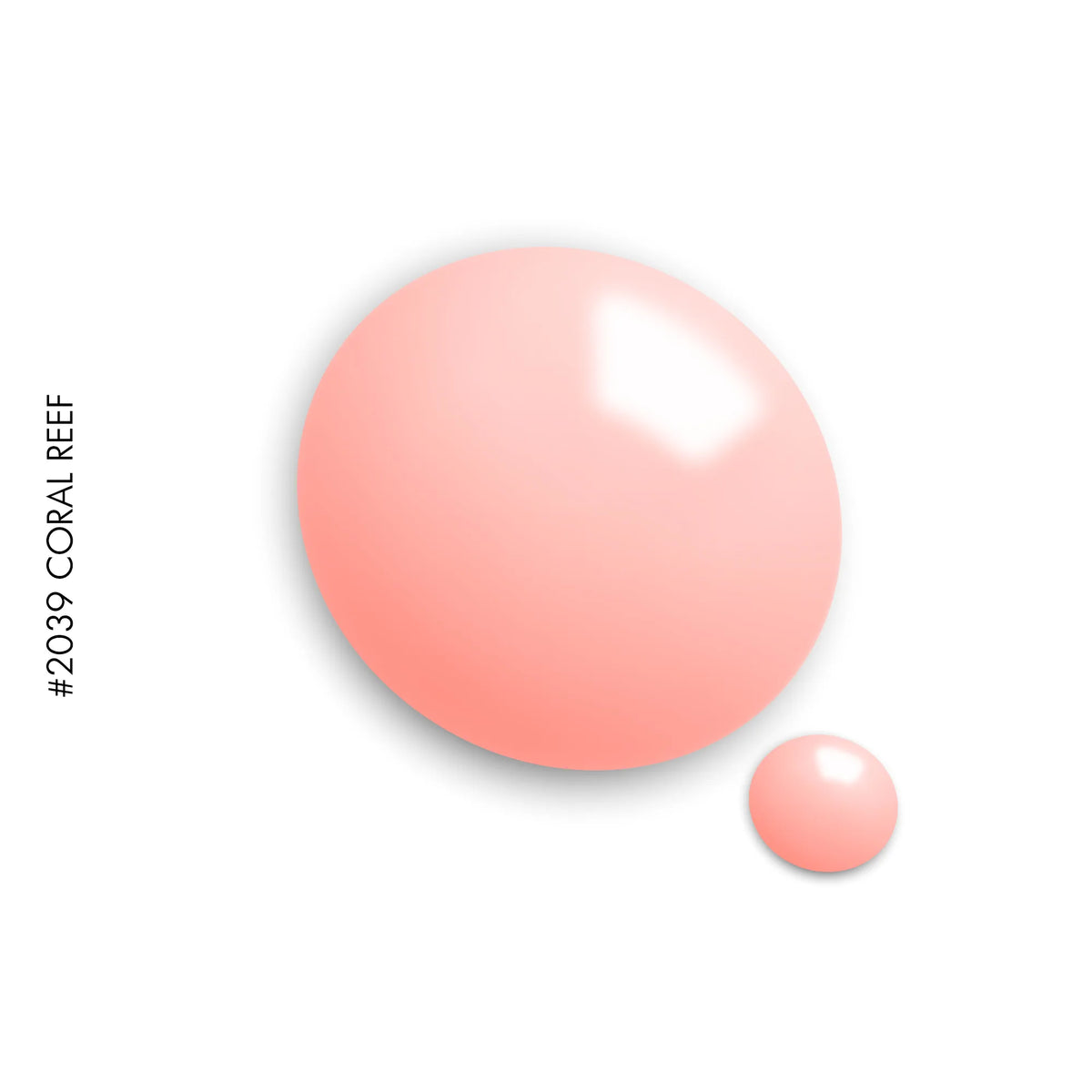 2039 Coral Reef – coral orange solid gel polish by GEL.IT.UP