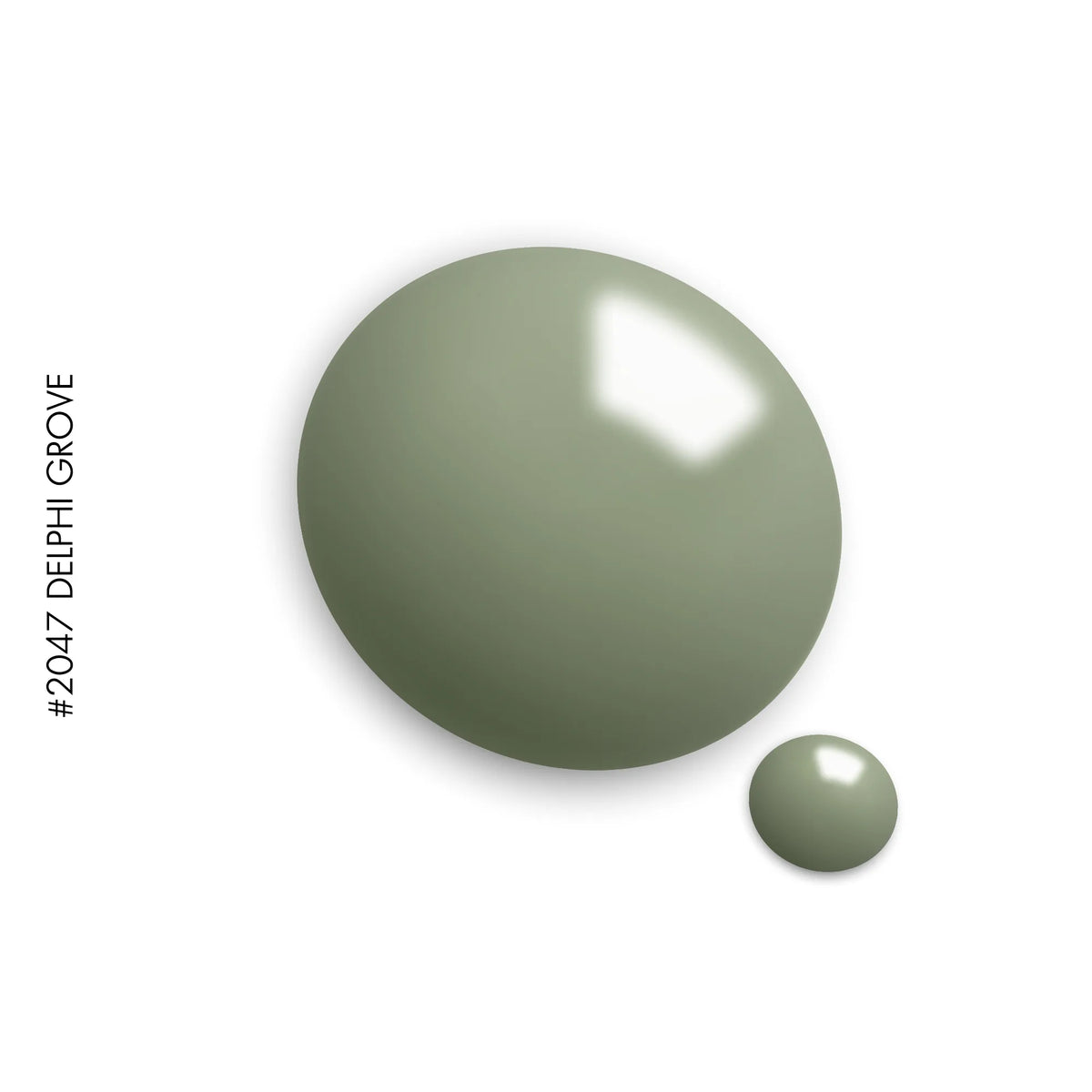 2047 Delphi Grove – green solid gel polish by GEL.IT.UP