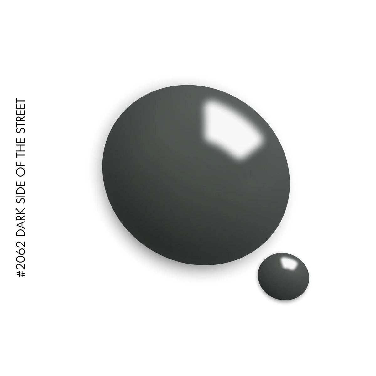 2062 Dark Side of the Street – grey solid gel polish by GEL.IT.UP