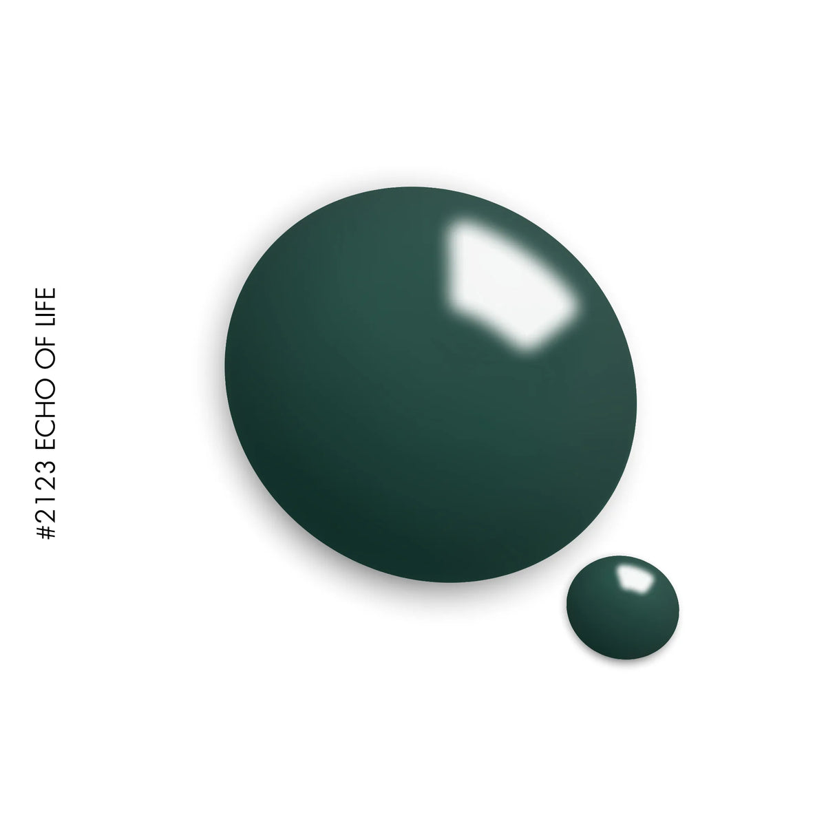 2123 Echo of life – green solid gel polish by GEL.IT.UP