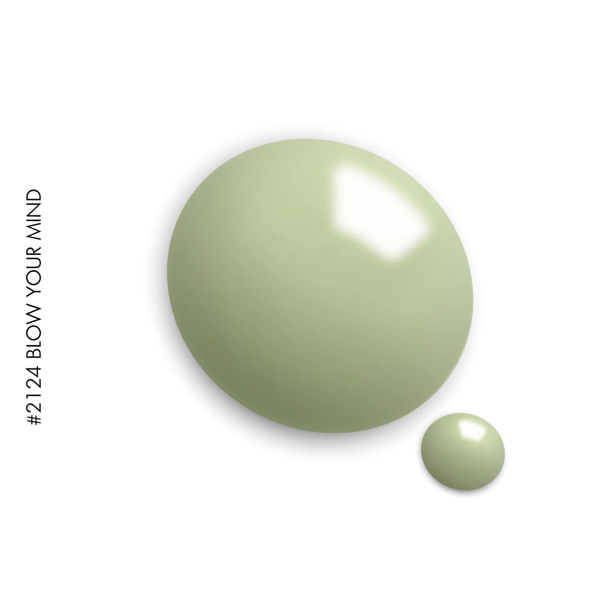 2124 Blow Your Mind – green solid gel polish by GEL.IT.UP