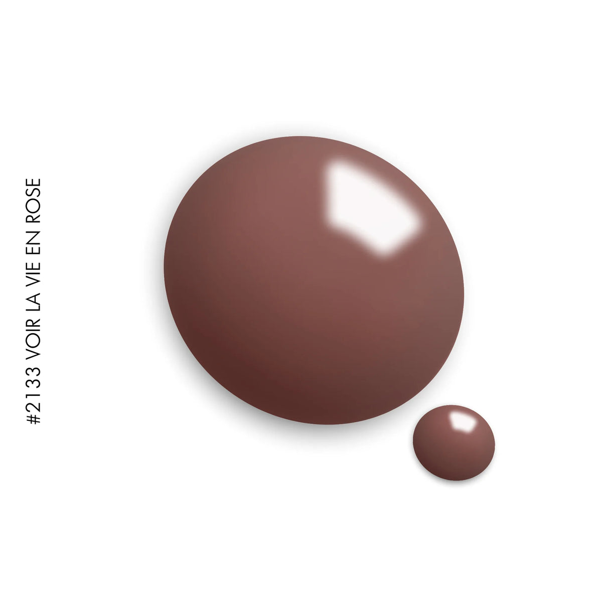 2133 Voir la vie en rose – brown solid gel polish by GEL.IT.UP