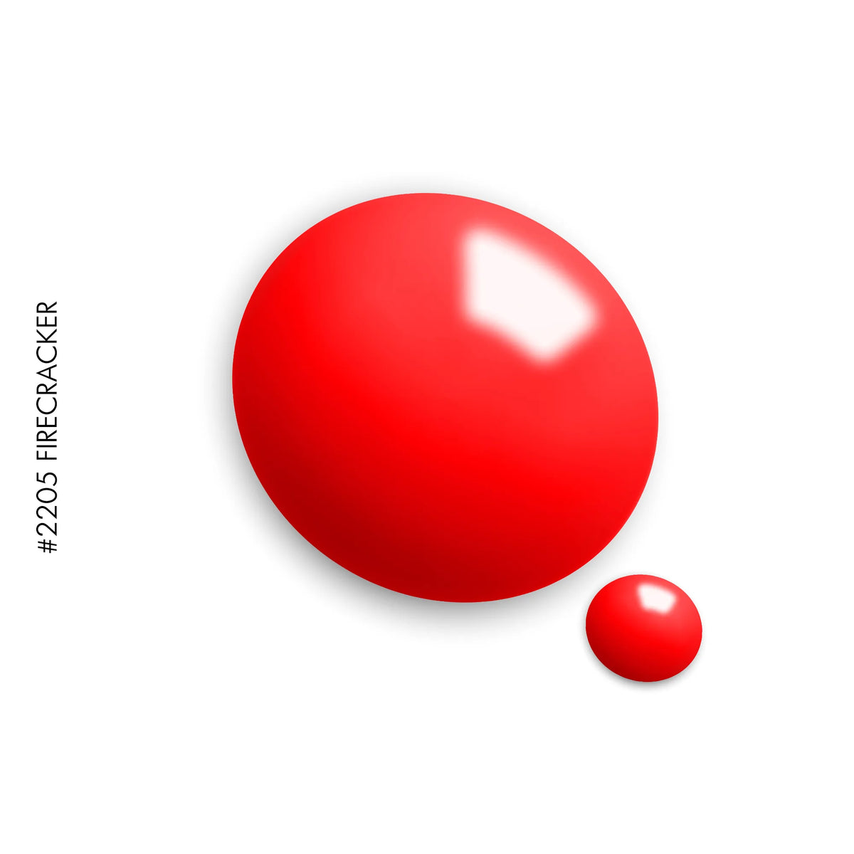 2205 Firecracker – red solid gel polish by GEL.IT.UP