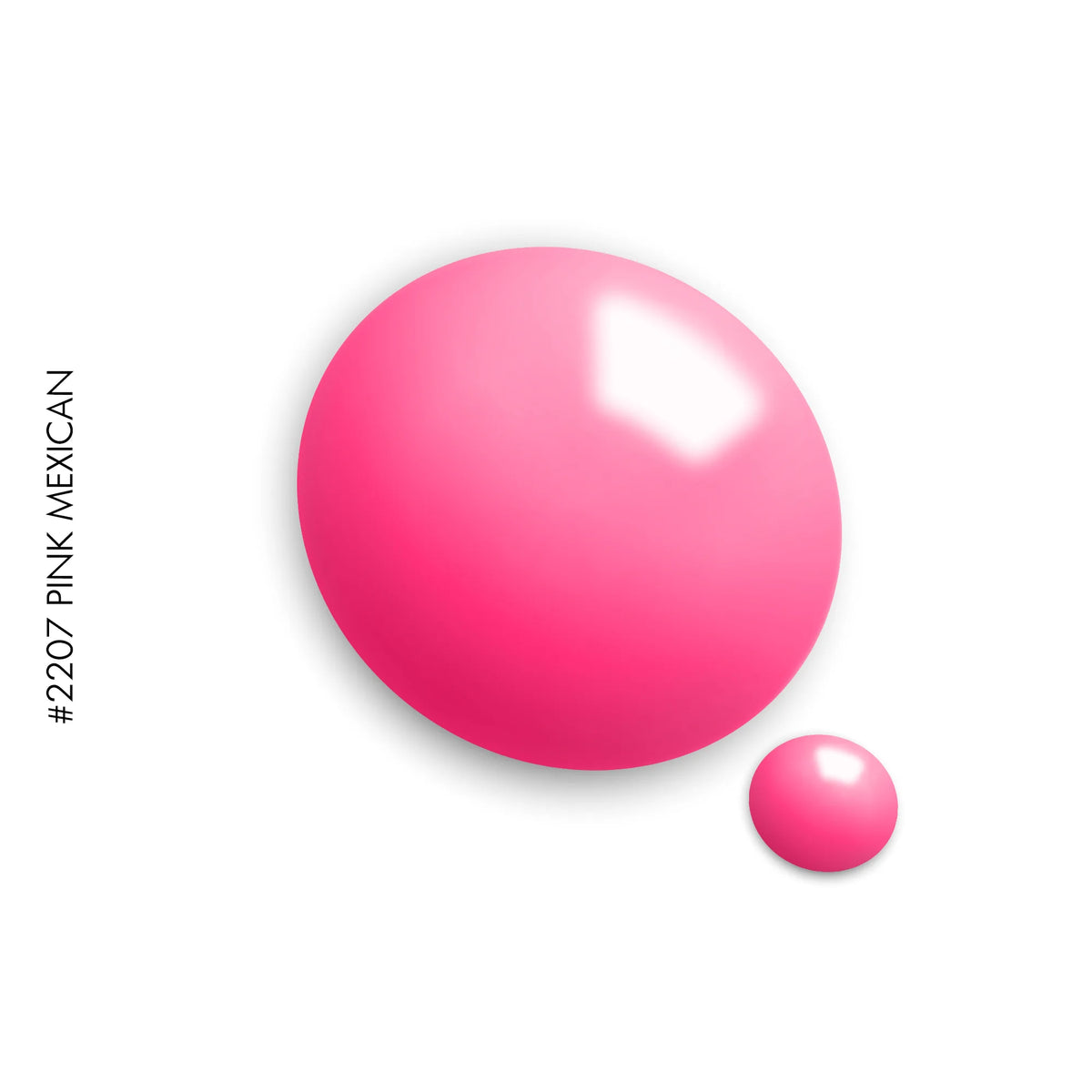 2207 Pink Mexican – pink solid gel polish by GEL.IT.UP