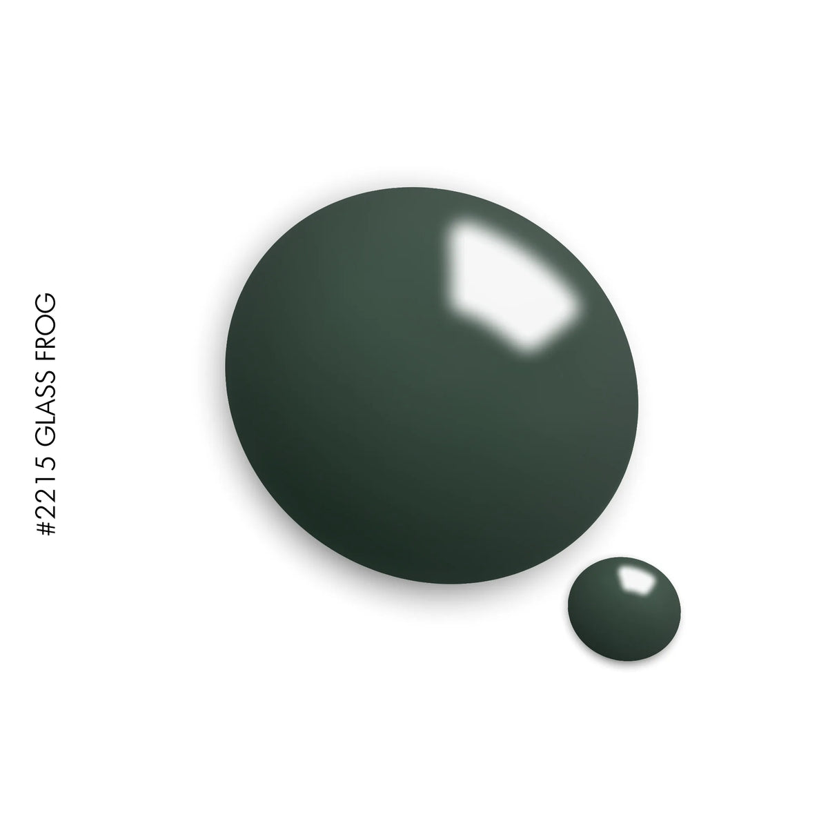 2215 Glass Frog – green solid gel polish by GEL.IT.UP