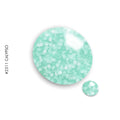 2311 Calypso – green snowflake gel polish by GEL.IT.UP