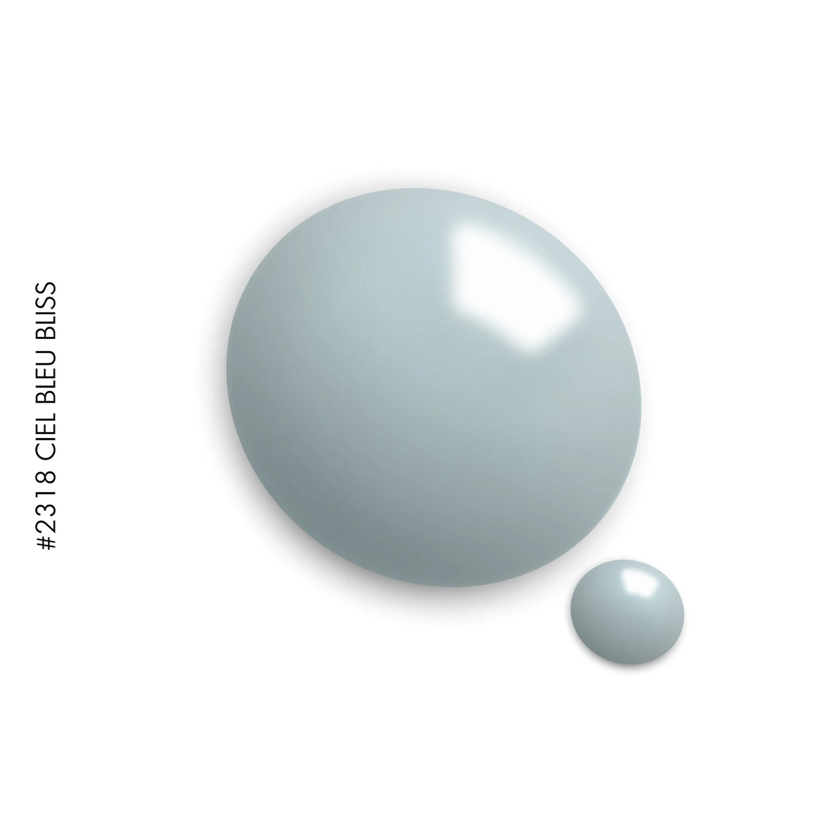 2318 Ciel Blue Bliss – blue pastel gel polish by GEL.IT.UP
