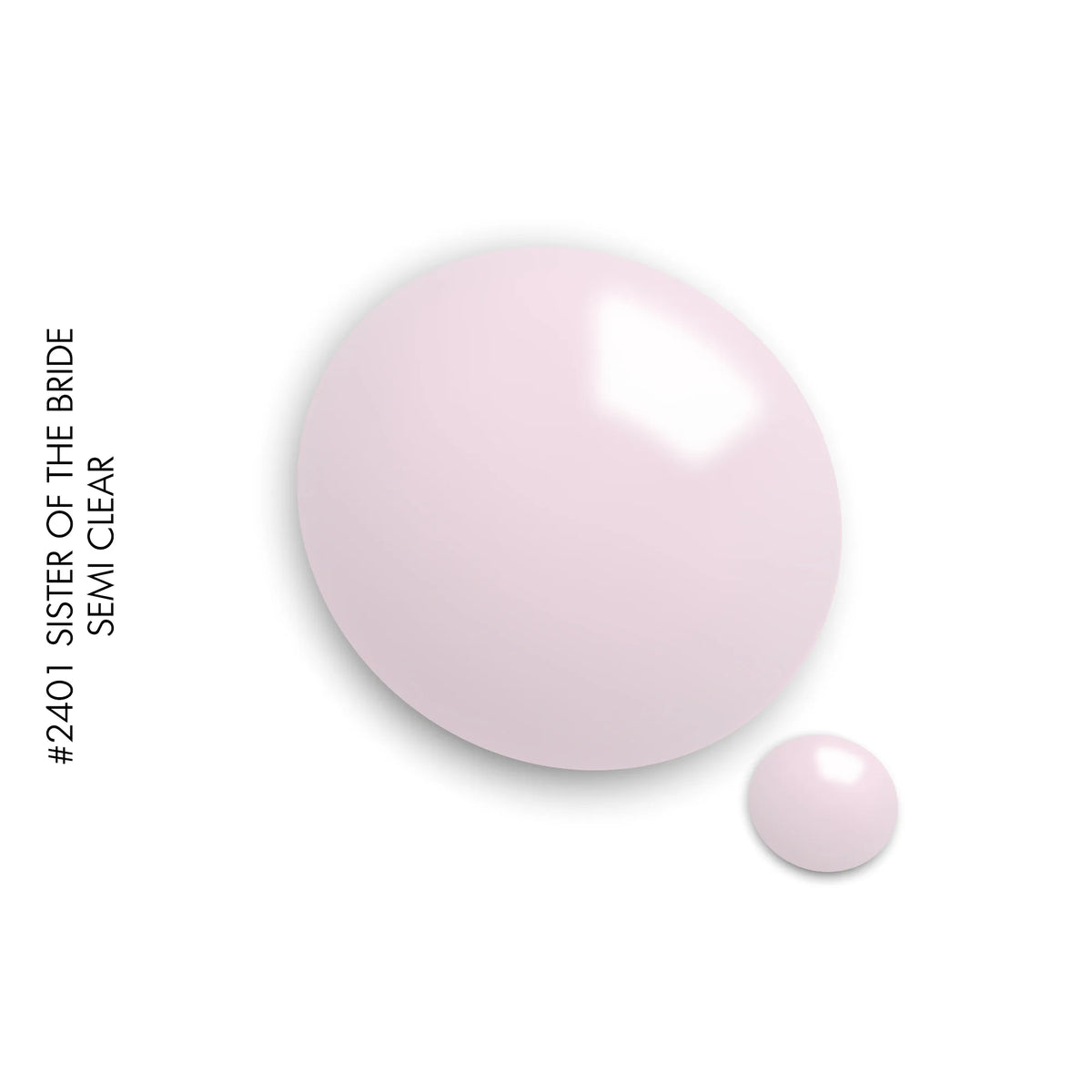 2401 Sister of the Bride – pink glitter gel polish by GEL.IT.UP
