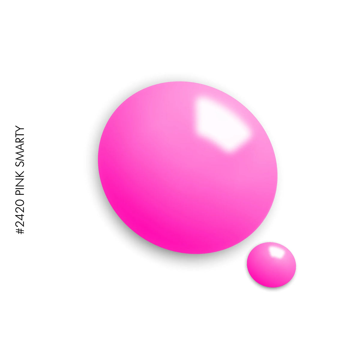 2420 Pink Smarty – pink solid gel polish by GEL.IT.UP