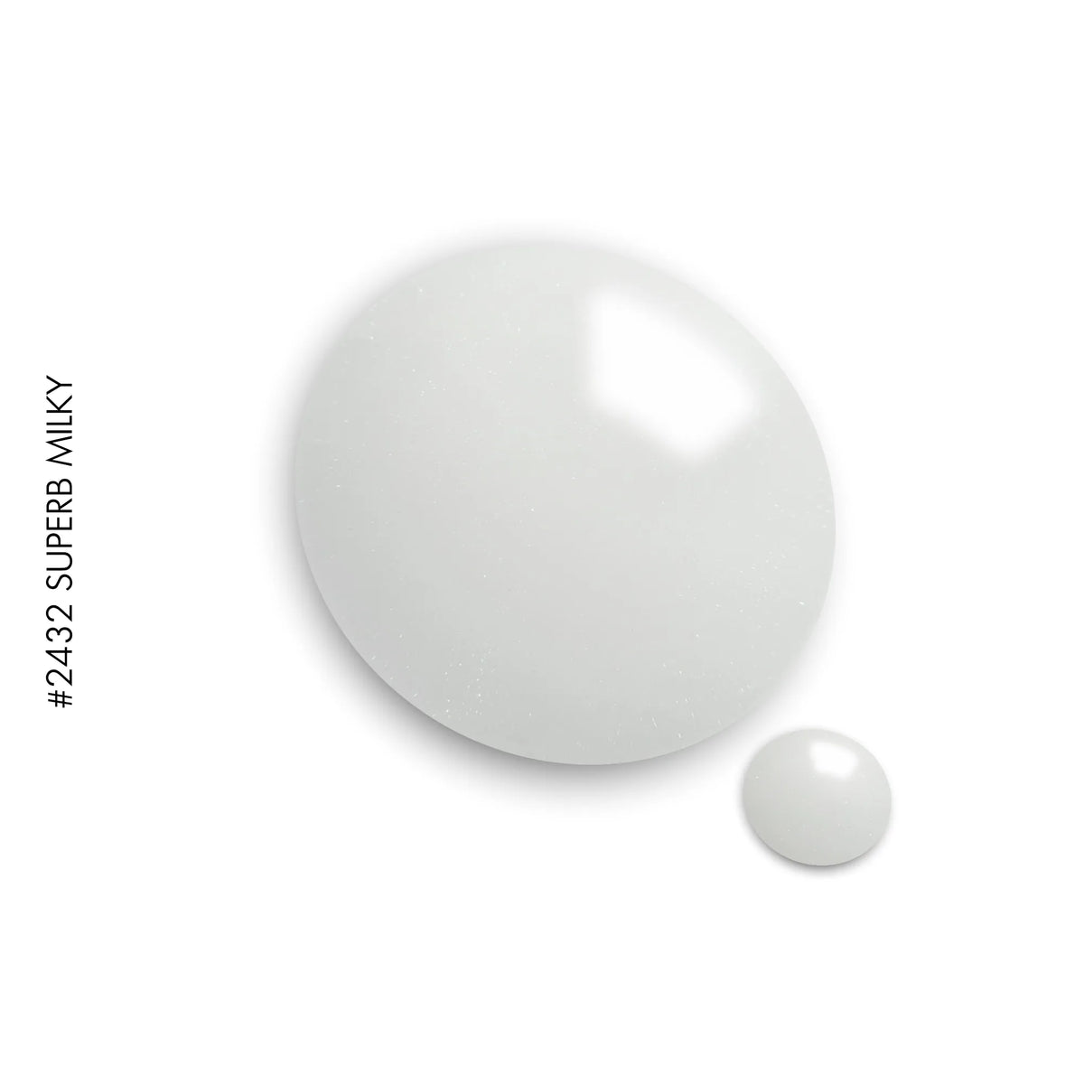 2432 Superb Milky – white pastel gel polish by GEL.IT.UP