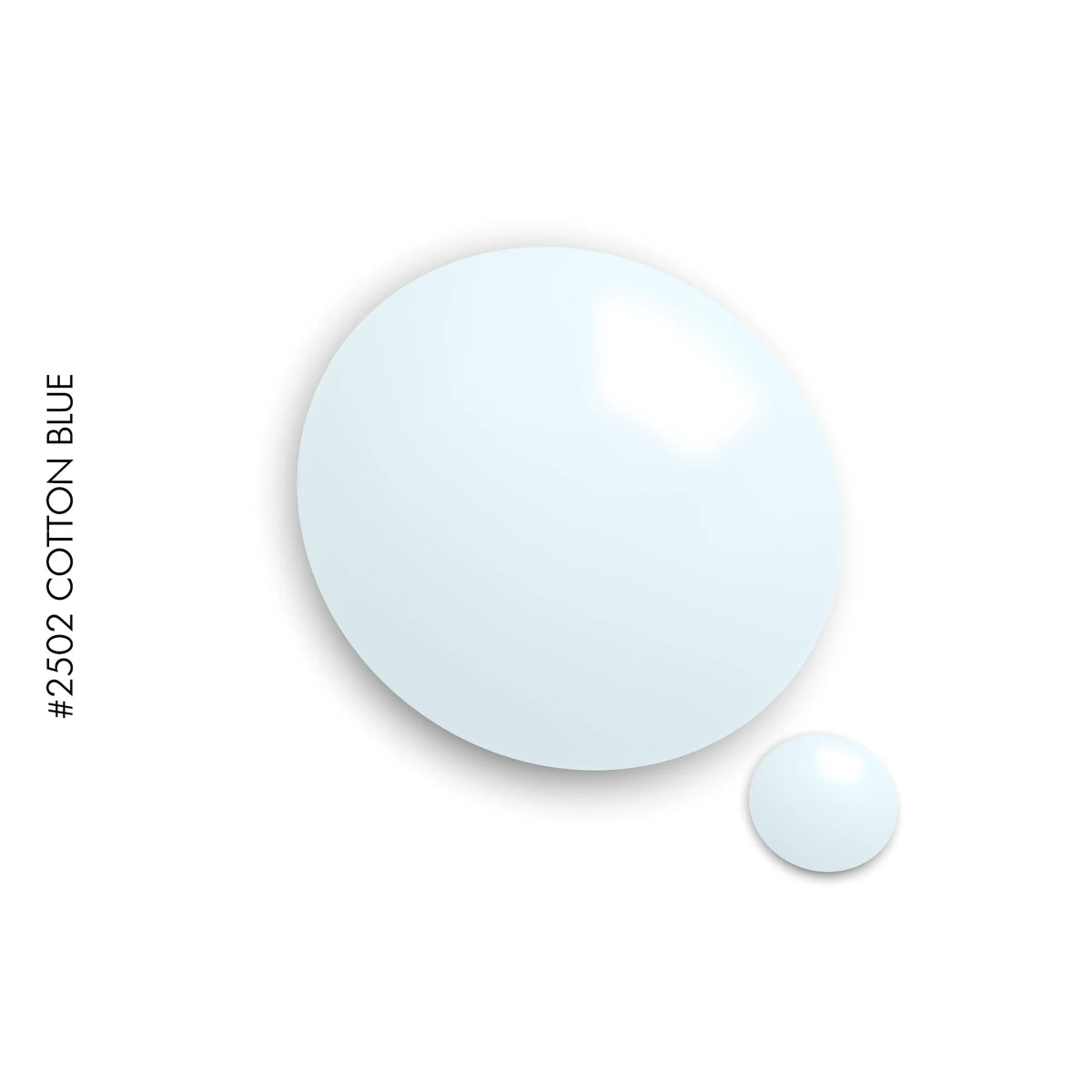 2502 Cotton Blue – blue pastel gel polish by GEL.IT.UP