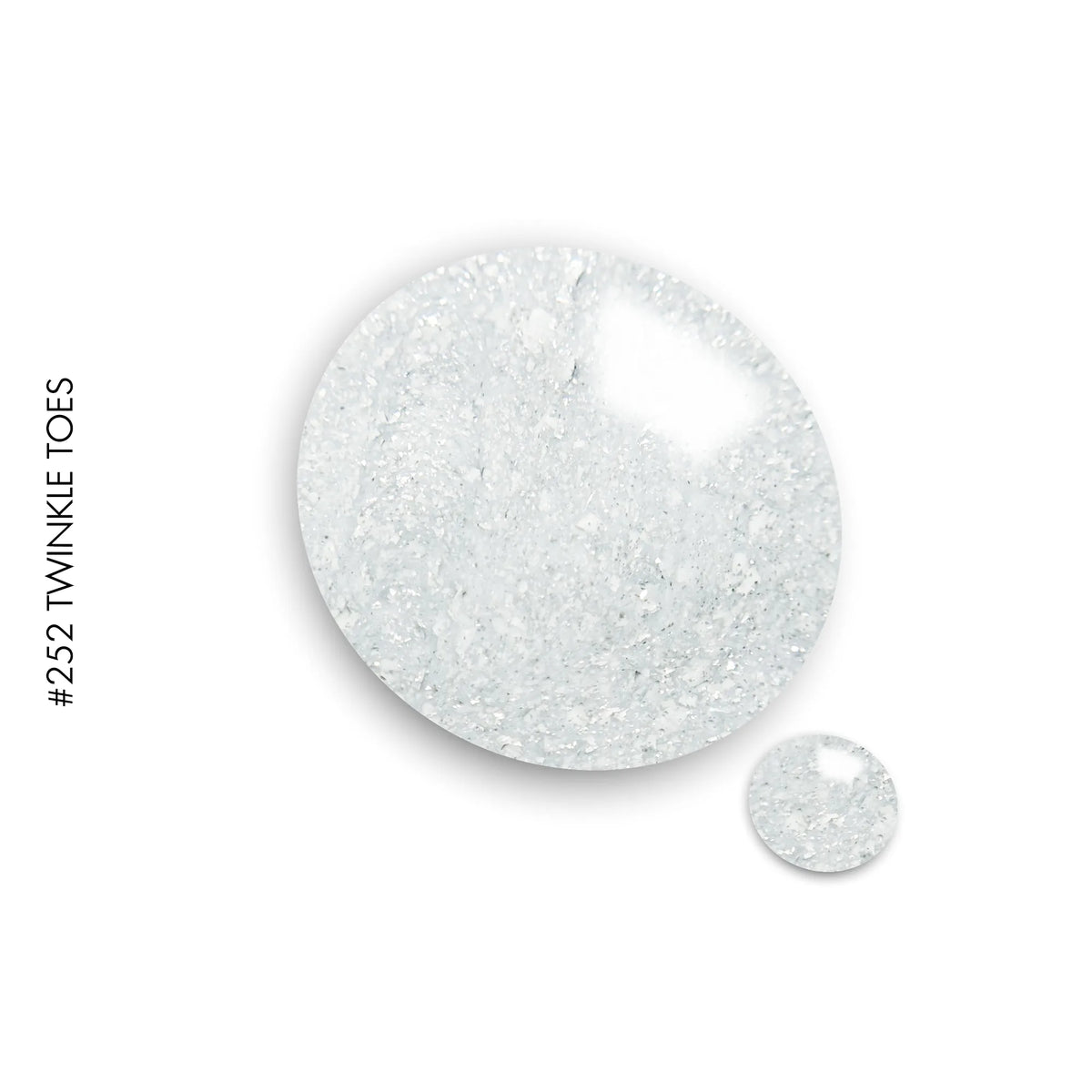 252 Twinkle Toes – pink glitter gel polish by GEL.IT.UP