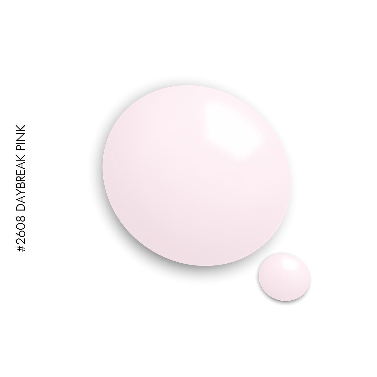 2608 Daybreak Pink – pink pastel gel polish by GEL.IT.UP