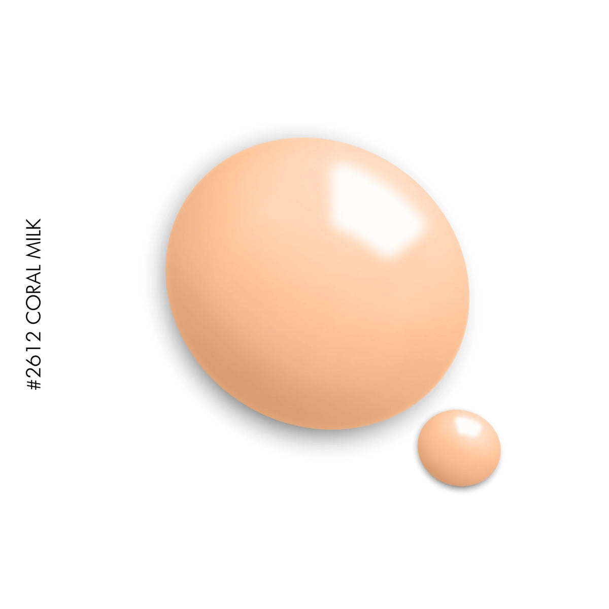2612 Coral Milk – coral orange gel polish by GEL.IT.UP