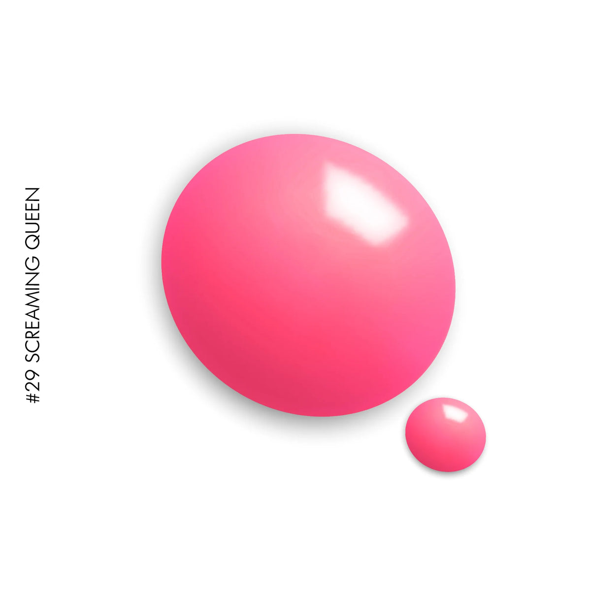 29 Screaming Queen – pink neon gel polish by GEL.IT.UP