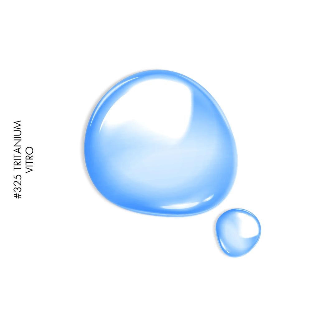 325 Tritanium – blue glass-effect gel polish by GEL.IT.UP