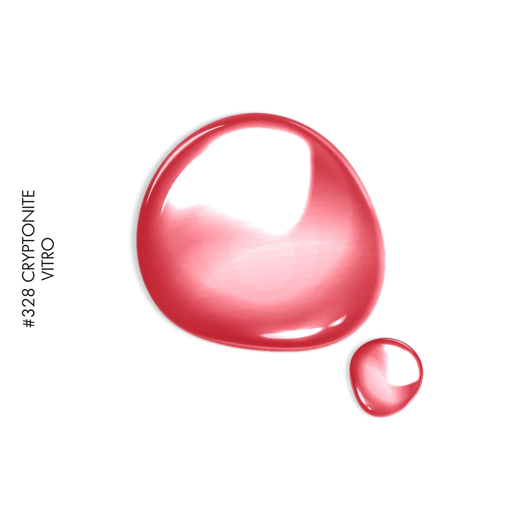 328 Cryptonite – red glass-effect gel polish by GEL.IT.UP