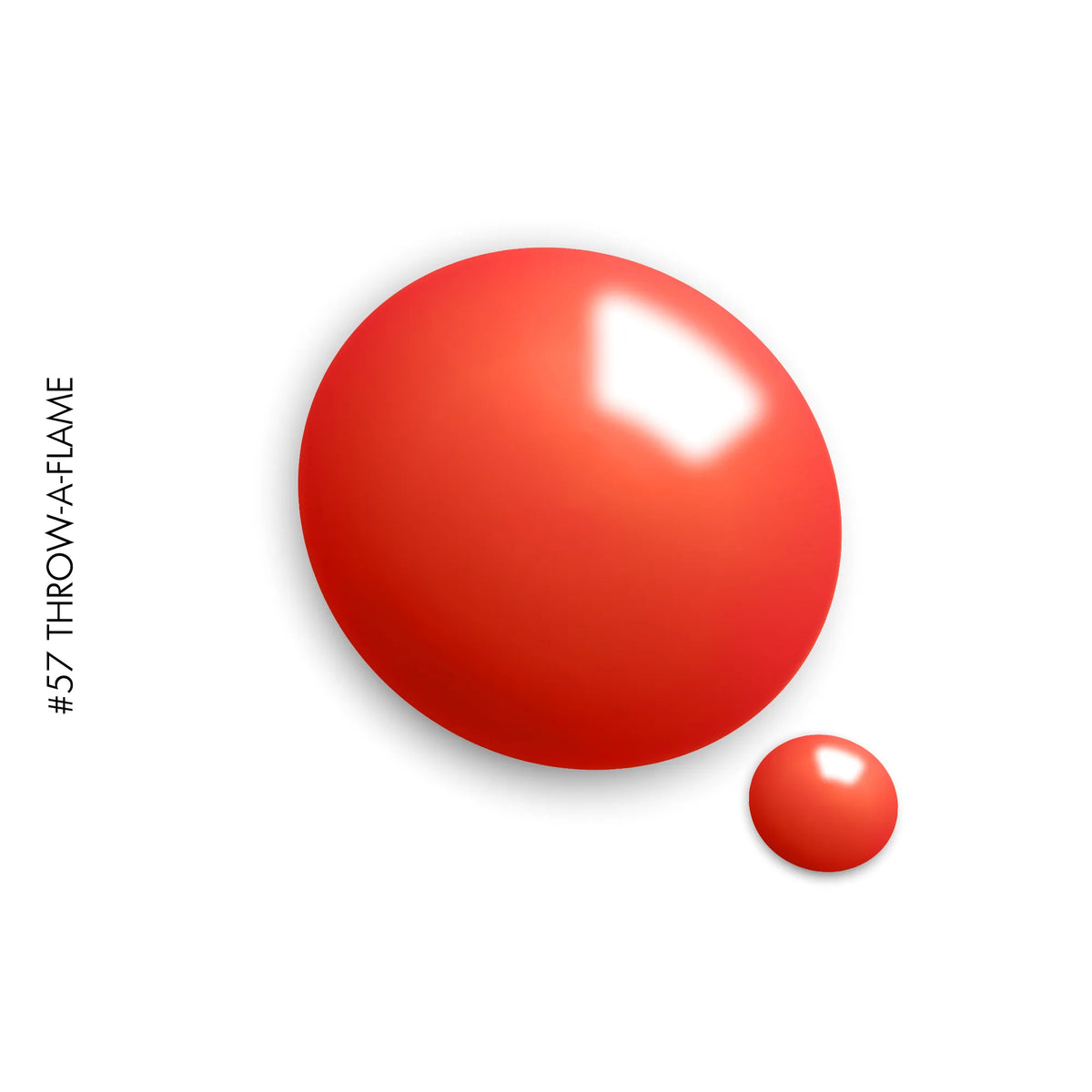57 Throw-A-Flame – red solid gel polish by GEL.IT.UP