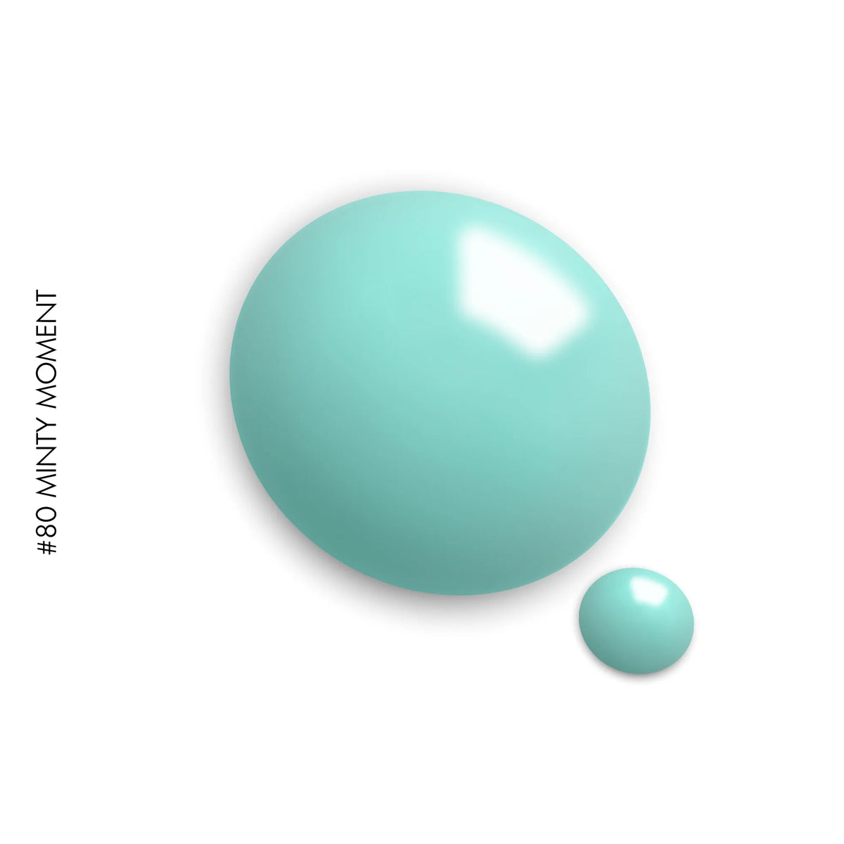 80 Minty Moment – green solid gel polish by GEL.IT.UP