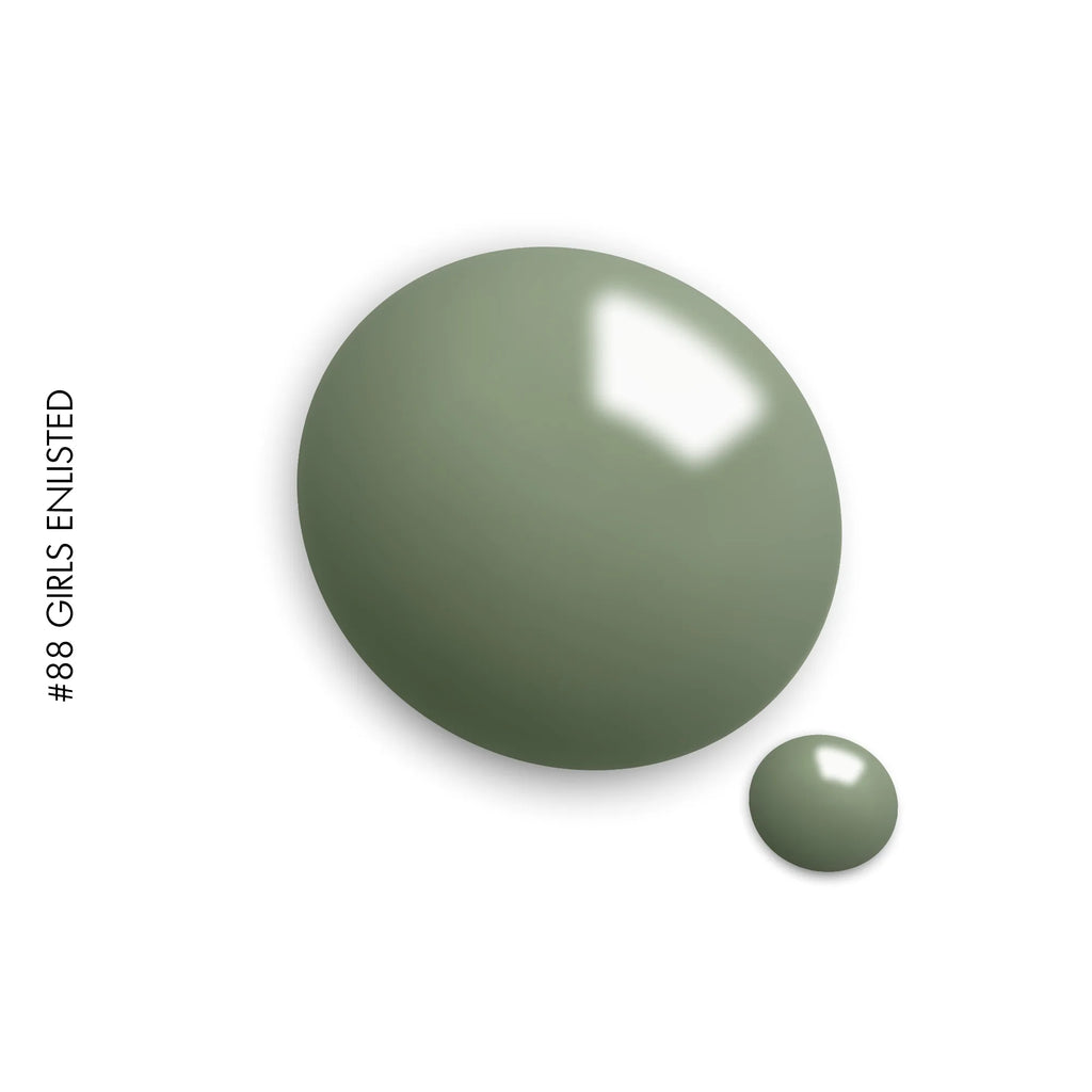 88 Girls Enlisted – green solid gel polish by GEL.IT.UP