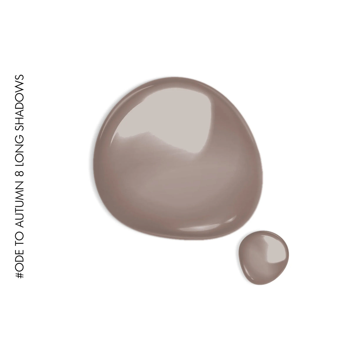 Autumn 2021 OTA08 – brown glass-effect gel polish by GEL.IT.UP