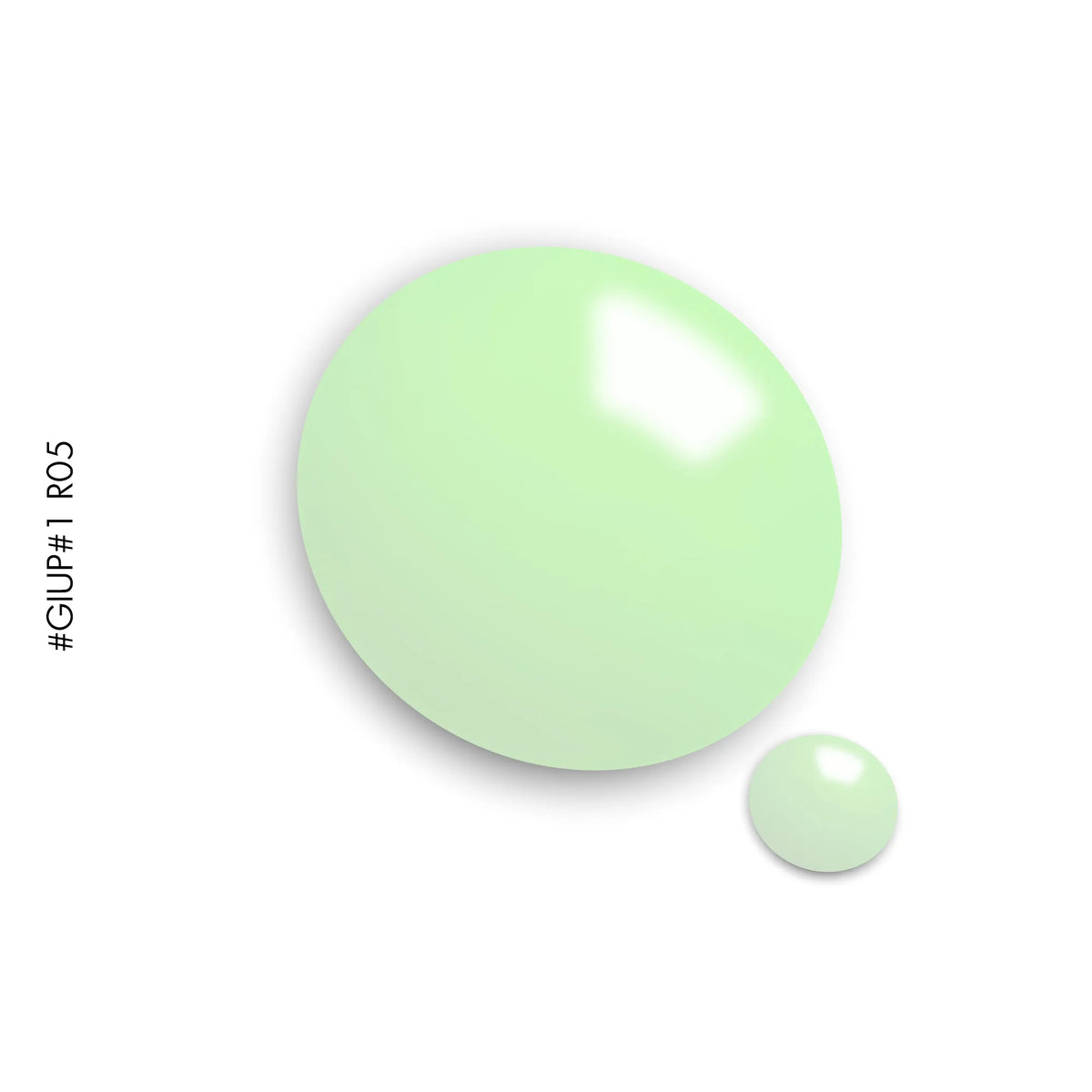 Rone #R10 Green – green super-pigmented gel polish by GEL.IT.UP