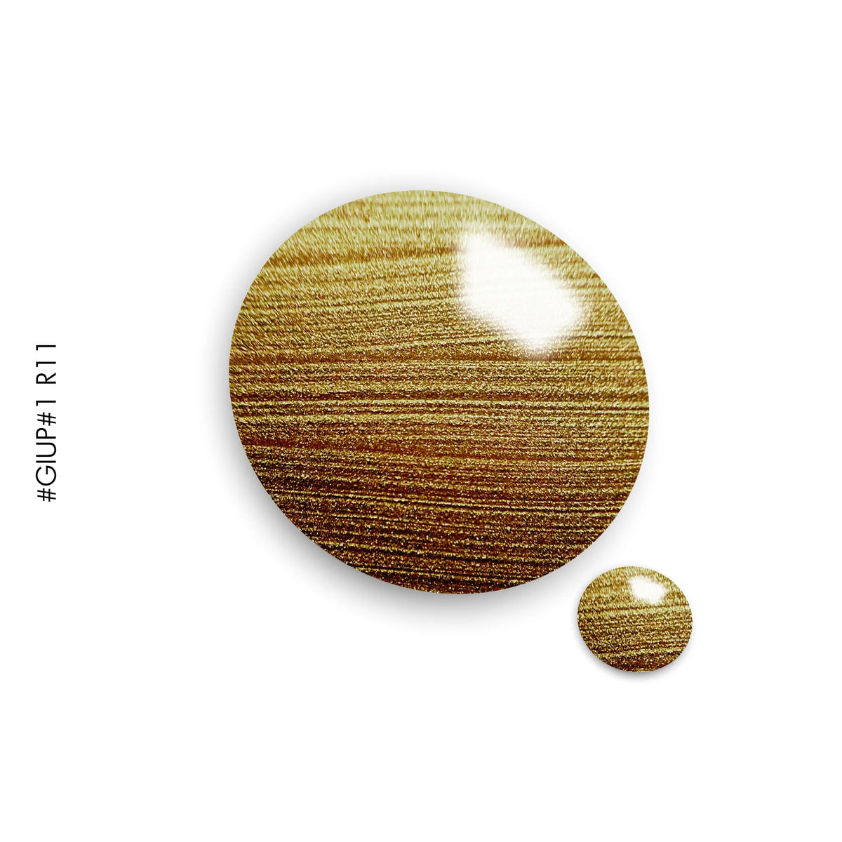 Rone #R11 Gold – gold super-pigmented gel polish by GEL.IT.UP