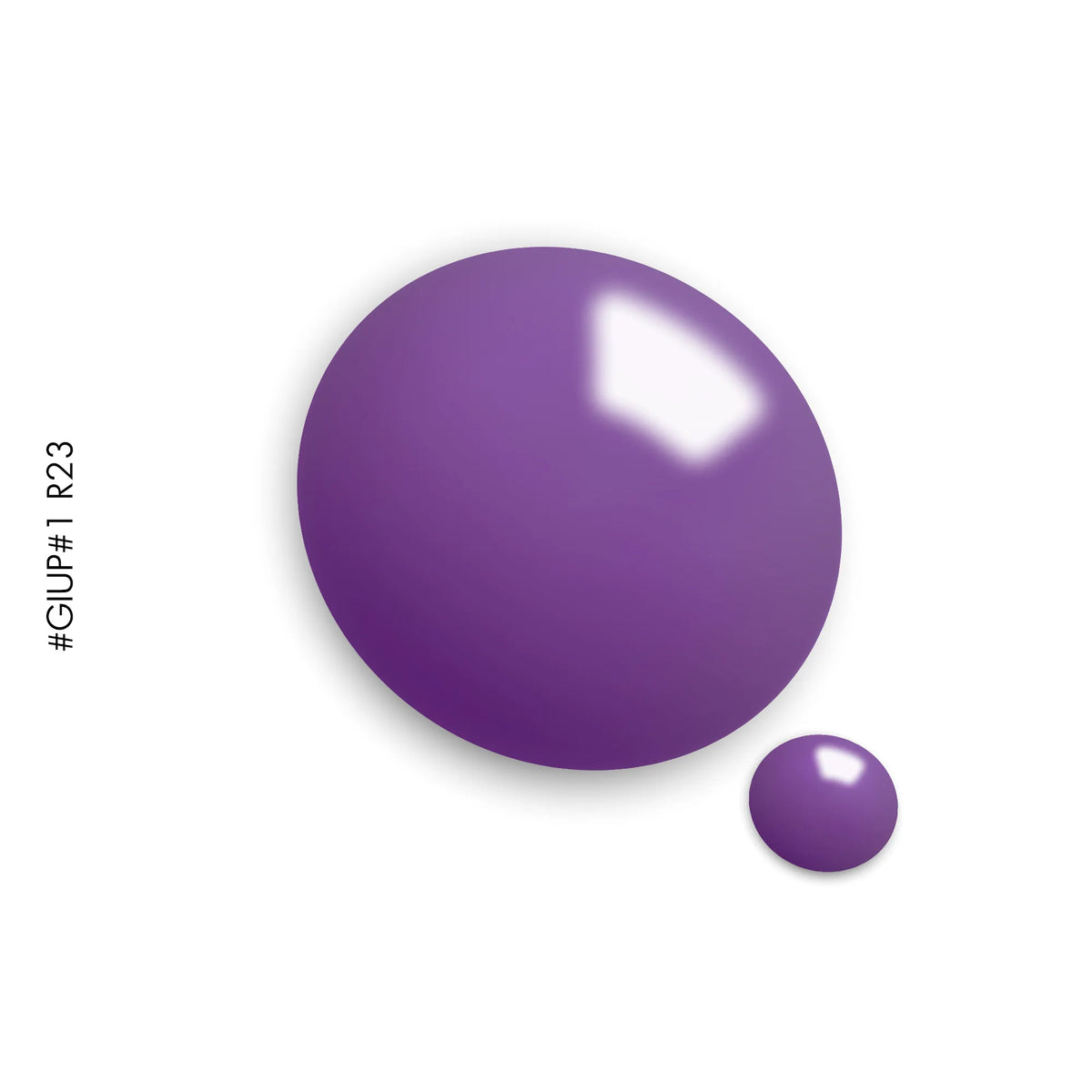 Rone #R23 Purple – purple super-pigmented gel polish by GEL.IT.UP