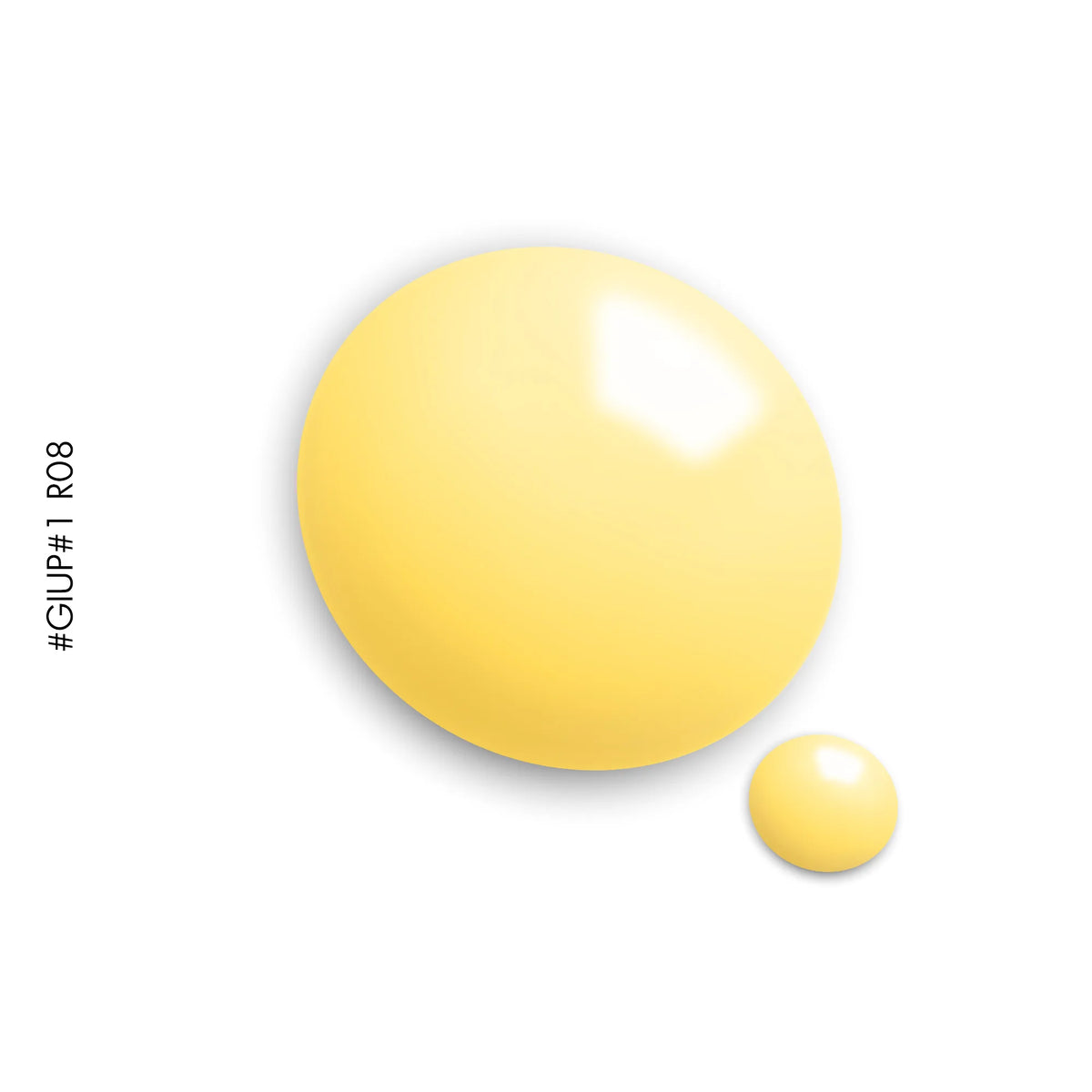 Rone #R08 Yellow – yellow super-pigmented gel polish by GEL.IT.UP